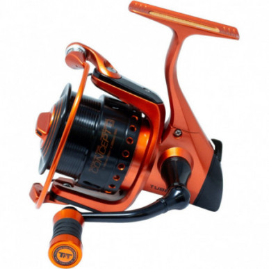 FTM Tubertini Concept D Anniversario Orange Stationärrolle Angelrolle 3500