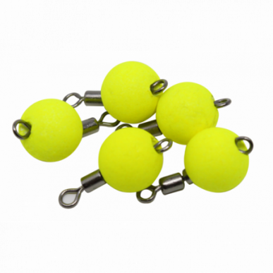 FTM Wirbel Piloten 10 mm Rot oder Gelb Schnurverbinder schwimmend Wirbel Pose