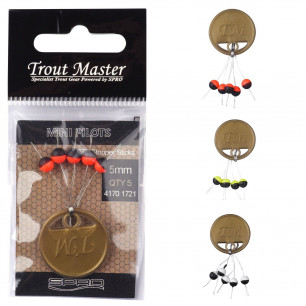 Spro Trout Master Mini Pilots 5mm Pilotkugeln Forellen Bissanzeiger Mini Posen