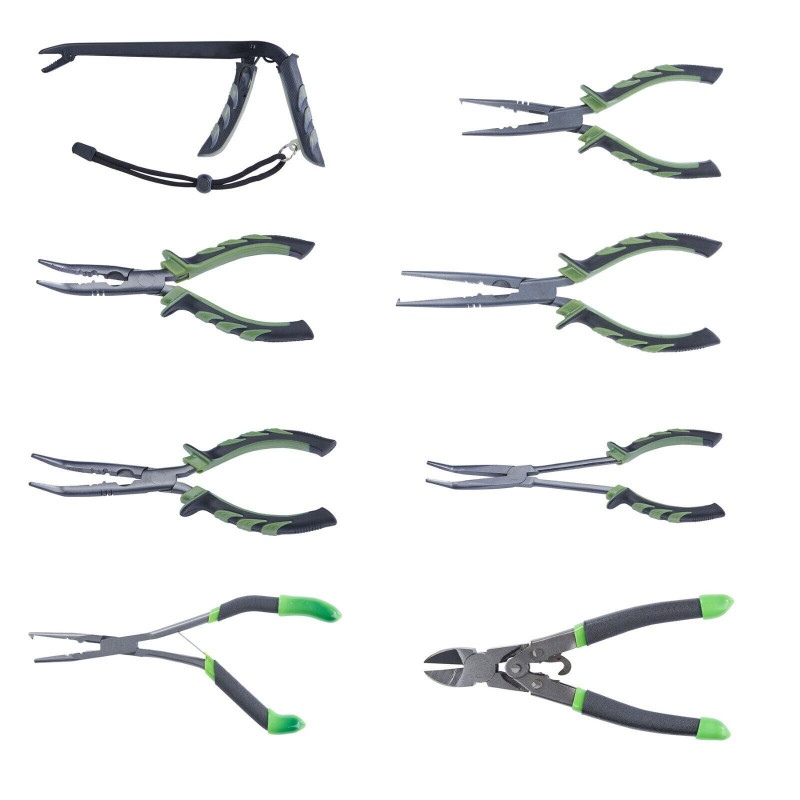 Balzer Shirasu Fluo Zangen Universalzange Hakenlösezange Quetschhülsen Hakenlöse