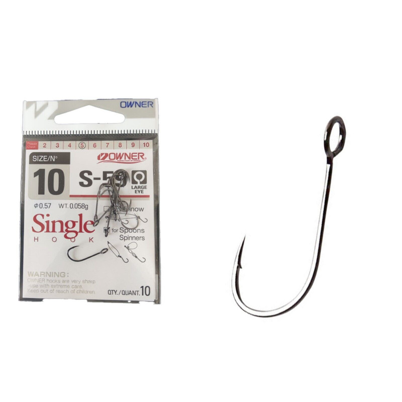 Owner S-59 Seatrout Spezial Öhr MEFO Haken 2 4 6 8 10 Meerforelle Öhrhaken