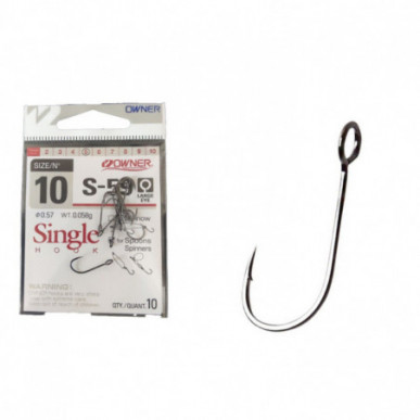 Owner S-59 Seatrout Spezial Öhr MEFO Haken 2 4 6 8 10 Meerforelle Öhrhaken
