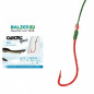 Balzer Camtec Aalhaken 60cm Vorfach geflochtene Schnur Hook Eel Braided