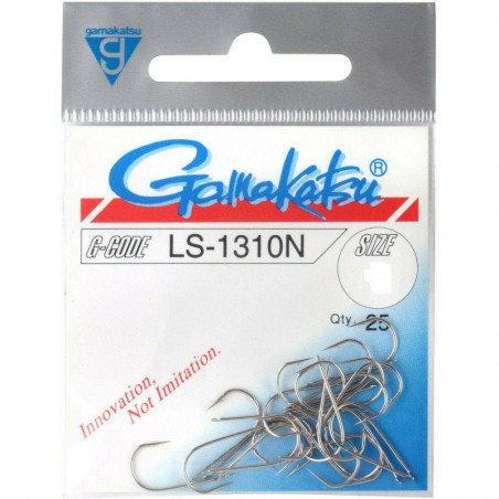 Gamakatsu Haken Hook Ls-1810N (Nickel) - Allroundhaken viele Größen