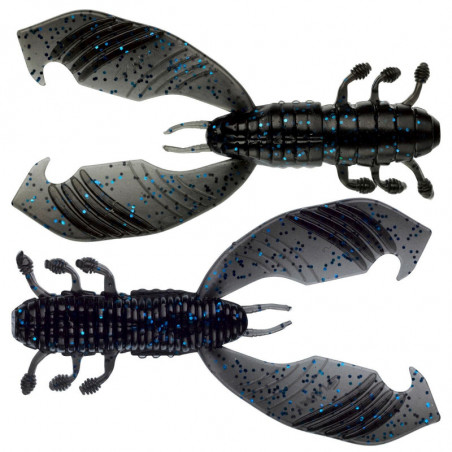 Gunki Boogie Craw VIB 7,5cm 4,38g 5 Gummikrebse Raubfischköder Kunstköder Krebs