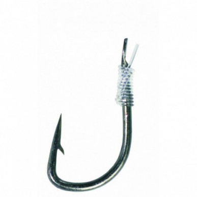 Balzer Camtec Speci Feeder Schwarz 85 cm gebunden Haken Feederhaken Brasse