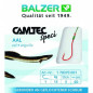 Balzer Camtec Aalhaken 60cm Vorfach geflochtene Schnur Hook Eel Braided