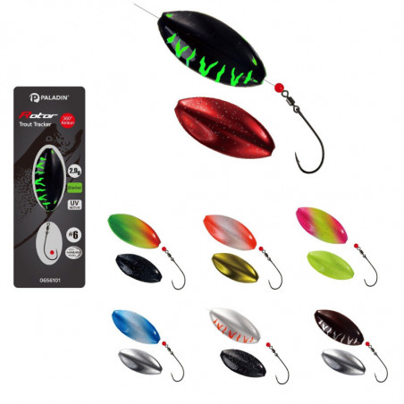 Paladin Rotor Trout Tracker Durchlaufblinker Forelle Inlinespoon Inliner Spoon