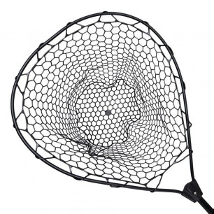 Lieblingsköder Ultraboost Forelle Kescher 50x50cm Carbon teleskopierbar gummiert