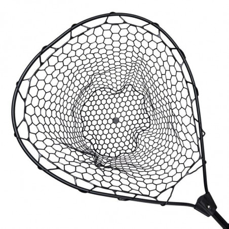 Lieblingsköder Ultraboost Forelle Kescher 50x50cm Carbon teleskopierbar gummiert