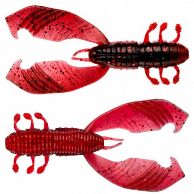 Gunki Boogie Craw VIB 7,5cm 4,38g 5 Gummikrebse Raubfischköder Kunstköder Krebs