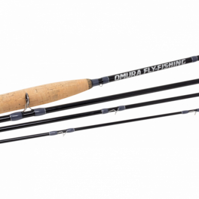 FTM Omura fly fishing set Combo Rute Rolle Fliegen Schnur Anfänger Set Forelle