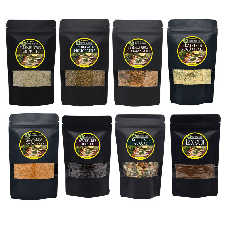 FTM Gewürze Räuchergewürze Mike  Liebstes Grillgewürze Fischgewürze Kahlstadt