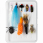 FTM Omura fly fishing set Combo Rute Rolle Fliegen Schnur Anfänger Set Forelle