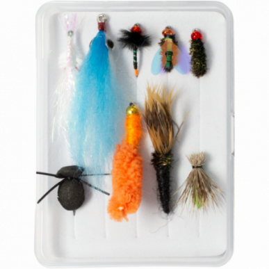 FTM Omura fly fishing set Combo Rute Rolle Fliegen Schnur Anfänger Set Forelle