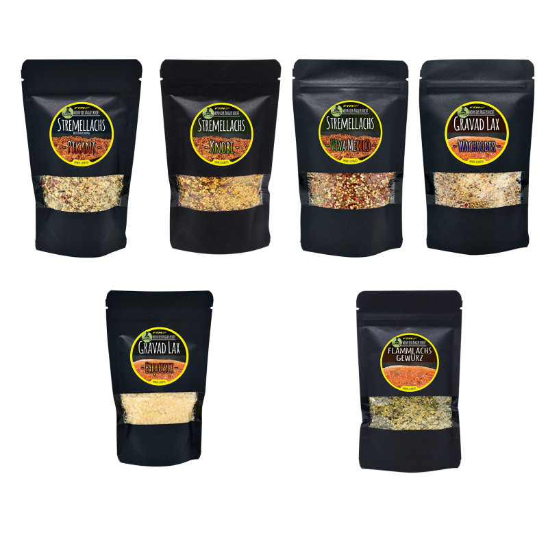 FTM Gewürze Räuchergewürze Mikes Liebstes Grillgewürze Fischgewürze Kahlstadt