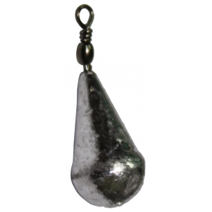 FTM Birnenblei mit Wirbel Angelblei Grundblei Blei Aalangeln Grundngeln Gewicht