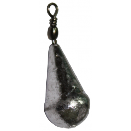 FTM Birnenblei mit Wirbel Angelblei Grundblei Blei Aalangeln Grundngeln Gewicht