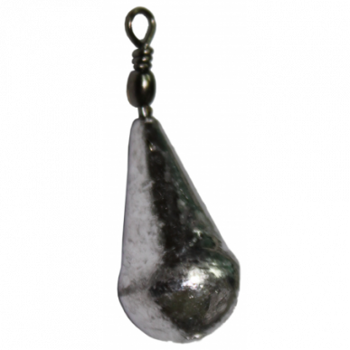 FTM Birnenblei mit Wirbel Angelblei Grundblei Blei Aalangeln Grundngeln Gewicht