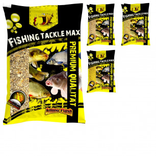 FTM Amino Flash Fertigfutter Brassen gelb Allround Karpfen Barbe 1kg Feeder