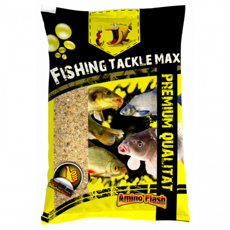 FTM Amino Flash Fertigfutter Brassen gelb Allround Karpfen Barbe 1kg Feeder