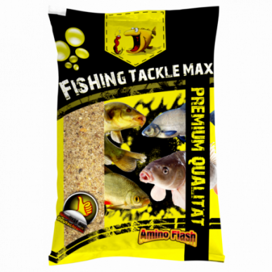 FTM Amino Flash Fertigfutter Brassen gelb Allround Karpfen Barbe 1kg Feeder