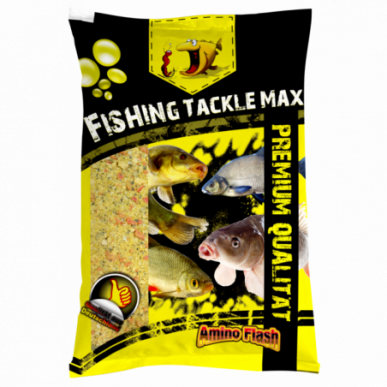 FTM Amino Flash Fertigfutter Brassen gelb Allround Karpfen Barbe 1kg Feeder