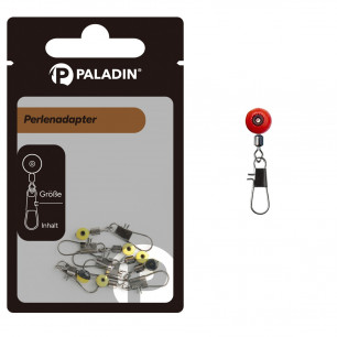 PALADIN Perlenadapter mit Karabiner Perle Posenadapter S M L PERLEN LAUF WIRBEL