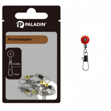 PALADIN Perlenadapter mit Karabiner Perle Posenadapter S M L PERLEN LAUF WIRBEL