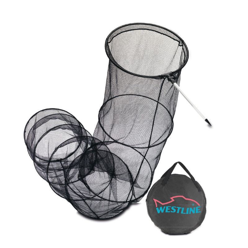 WESTLINE Setzkescher Allround 3,50m mit Stab Tasche Knickgelenkadapter Kescher WESTLINE Setzkescher Allround 3,50m mit Stab Tasche Knickgelenkadapter Kescher