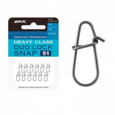 BKK Duolock Snap 51 Stainless Steel Snaps große Tragkraft Rostfrei Salzwasser