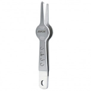 BKK Micro Ring Tweezers 8cm Sprengringzange Edelstahl Klein Zange Ringe öffnen