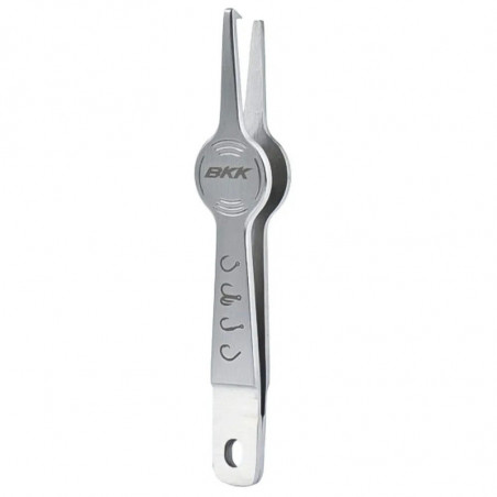 BKK Micro Ring Tweezers 8cm Sprengringzange Edelstahl Klein Zange Ringe öffnen