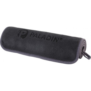 Paladin Frottee Handtuch Grau 60x30 cm Karabiner Forellenhandtuch Anglertuch