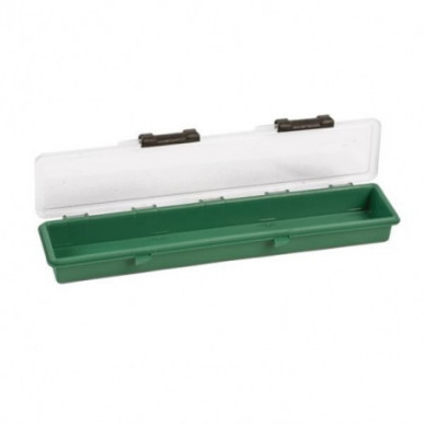 Behr Posenbox Posen Angelbox Posenbehälter 33x6,5x3,0cm grün Schwimmer Box