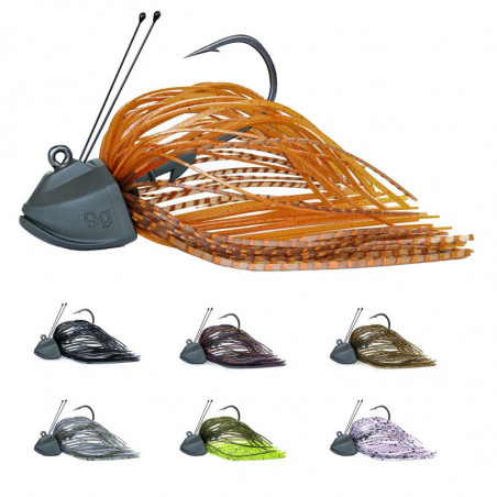 Nays DLT Type 1  Jigkopf Skirted Jig Barsch Barschköder Trailer Finesse Tungsten