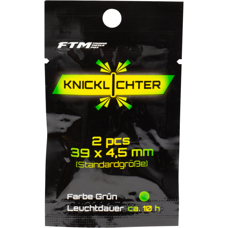 FTM Knicklicht 8 Knicklichter Angeln Posen 4,5mm x 39mm Nachtangeln FTM Knicklicht 8 Knicklichter Angeln Posen 4,5mm x 39mm Nachtangeln