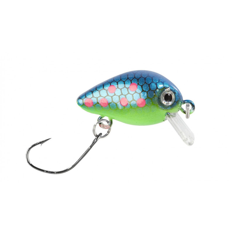 Balzer Trout Attack UV Wobbler Crank 3cm 2g Forelle Barsch Weiß Rot Hardbait Balzer Trout Attack UV Wobbler Crank 3cm 2g Forelle Barsch Weiß Rot Hardbait