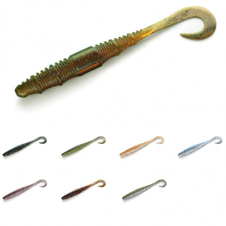 Nays RVN  30 40 50 60 Raven Softbait Wurm Raubfisch Barsch Zander Dustin Köder