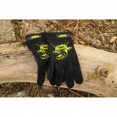 Black Cat Cat Gripper Gloves M L XL Handschuhe Waller Landehandschuhe Wels Angel