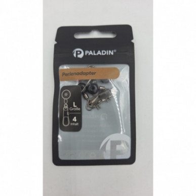 PALADIN Perlenadapter mit Karabiner Perle Posenadapter S M L PERLEN LAUF WIRBEL
