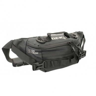 DEKA Hip Bag Type I Black Bauchtasche ergonomisch 100% wasserdichte Hüfttasche