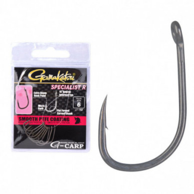 Gamakatsu G-Carp Specialist R Hooks Grey 2 4 6 8 Karpfenhaken Karpfen Angeln