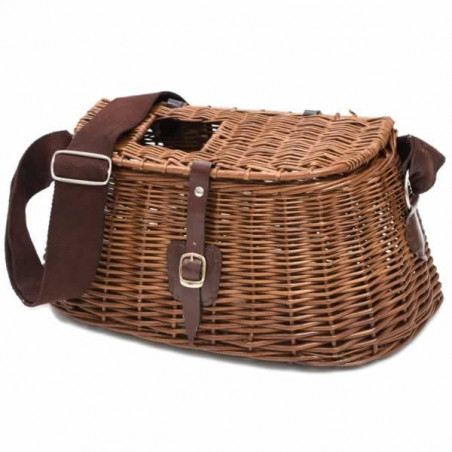 Weidenkorb mit Pilzmesser Pilz Pilze sammeln Pilz Korb Sammelkorb Pilzbürste