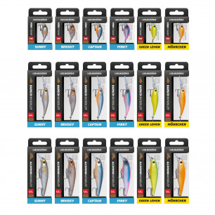 Lieblingsköder Mini Crank Barschwobbler Allroundwobbler Wobbler Barsch Zander