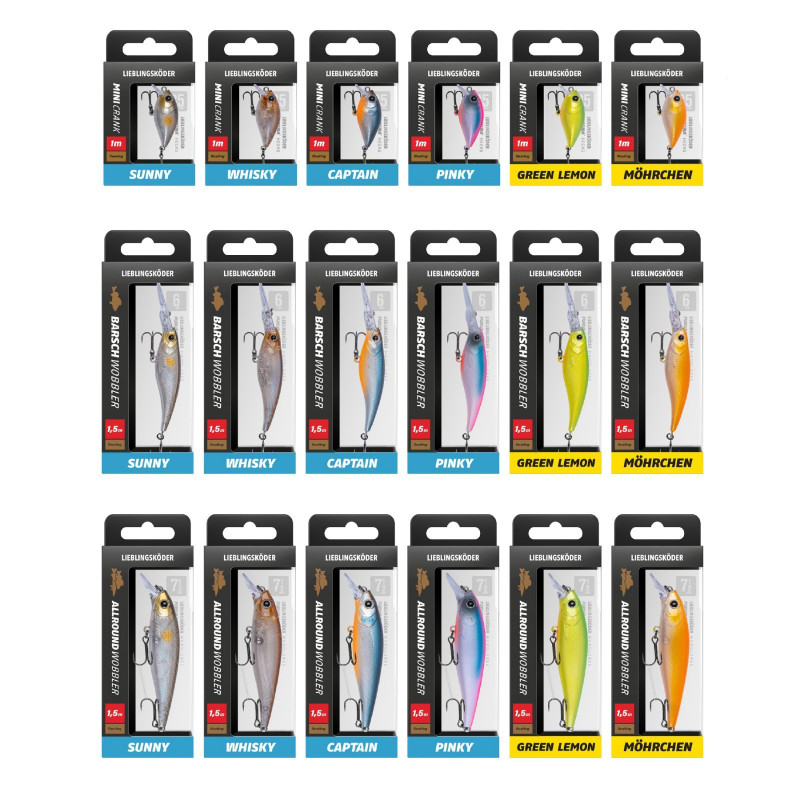 Lieblingsköder Mini Crank Barschwobbler Allroundwobbler Wobbler Barsch Zander Lieblingsköder Mini Crank Barschwobbler Allroundwobbler Wobbler Barsch Zander