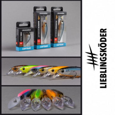 Lieblingsköder Mini Crank Barschwobbler Allroundwobbler Wobbler Barsch Zander