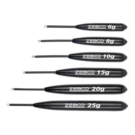 Zebco Bodentaster viele Größen 6g 8g 10g 15g 20g 25g Forelle Aal Grundangeln