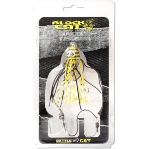 Black Cat Battle Teaser Vertikalköder Wallerköder Glasperlen Gummitentakel Wels