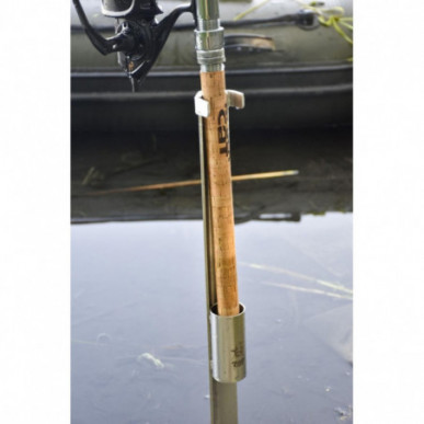 Black Cat 85 cm Edelstahl Rutenhalter Wallerrutenhalter Welsrutenhalter V2A